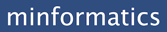 Logo for the business named minformatics